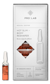 Amazing Space PRO:LAB – Hot Slim– Body Reshaper – Brown Algae & Caffeine (10X3ML)