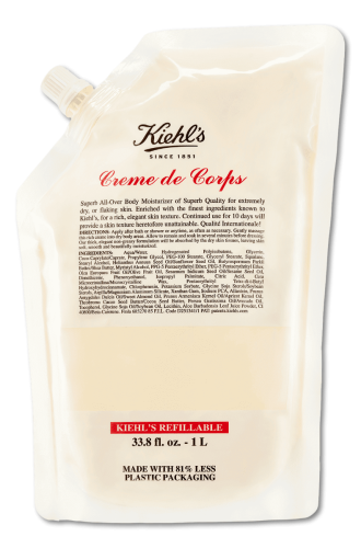 Kiehl's Creme De Corps Refillable Pouch 1000ml 