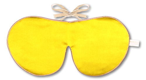 Holistic Silk Pure Silk Anti-Ageing Eye Mask - Saffron Lavender Scented